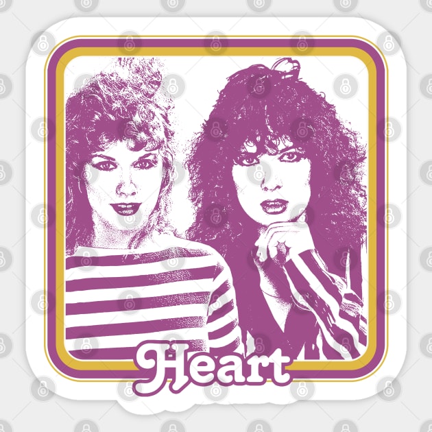 Heart / 80s Styled Original Fan Design Sticker by DankFutura